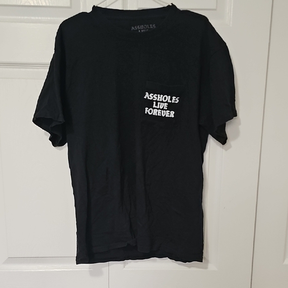 Black Short Sleeve Crew Neck Tee - Picture 1 of 4